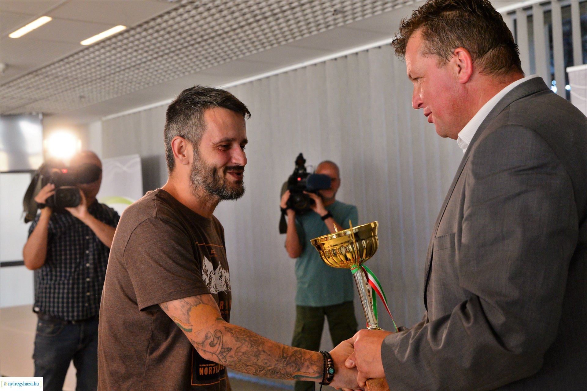 Városi kispályás labdarúgó bajnokság - díjátadó ünnepség