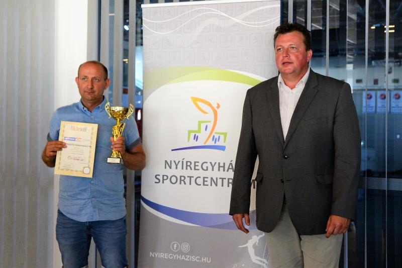 Városi kispályás labdarúgó bajnokság - díjátadó ünnepség