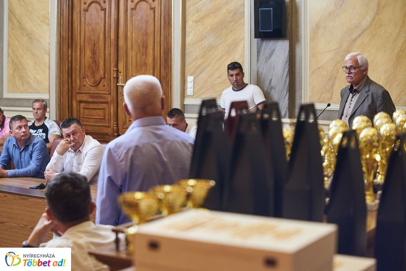 Városi Kispályás Labdarúgó Bajnokság díjátadó