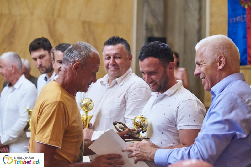 Városi Kispályás Labdarúgó Bajnokság díjátadó