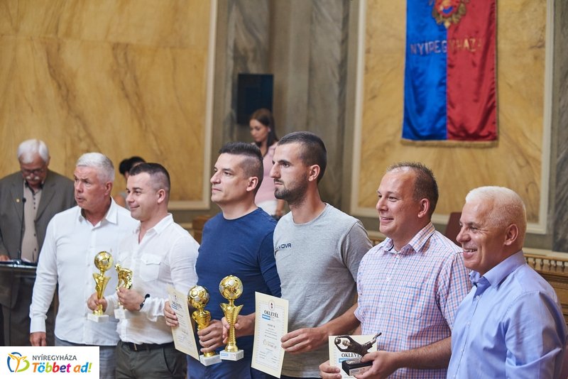 Városi Kispályás Labdarúgó Bajnokság díjátadó