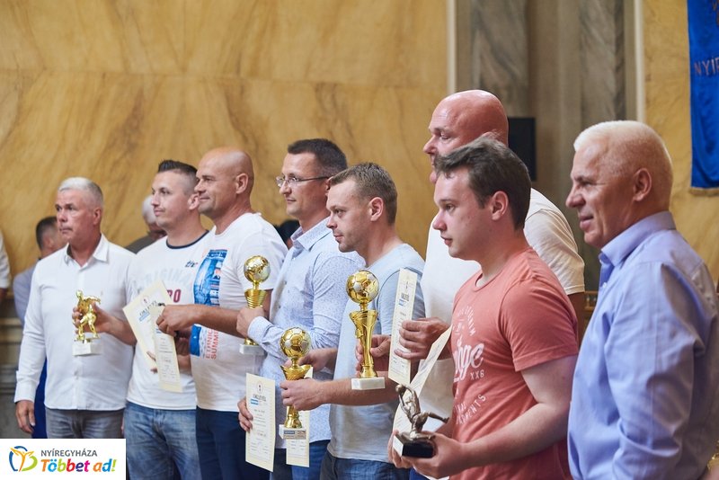 Városi Kispályás Labdarúgó Bajnokság díjátadó