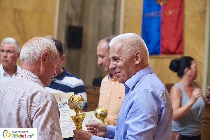 Városi Kispályás Labdarúgó Bajnokság díjátadó