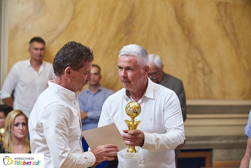 Városi Kispályás Labdarúgó Bajnokság díjátadó