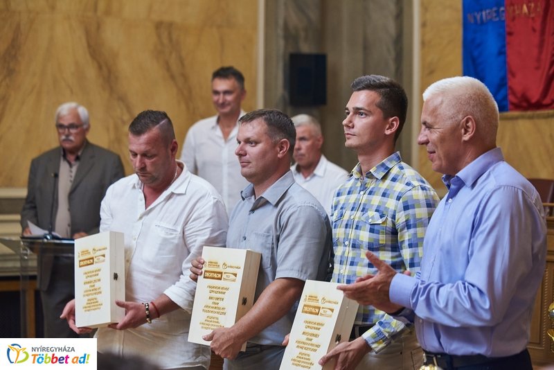 Városi Kispályás Labdarúgó Bajnokság díjátadó