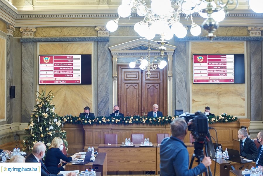Városi Közgyűlés 20211215