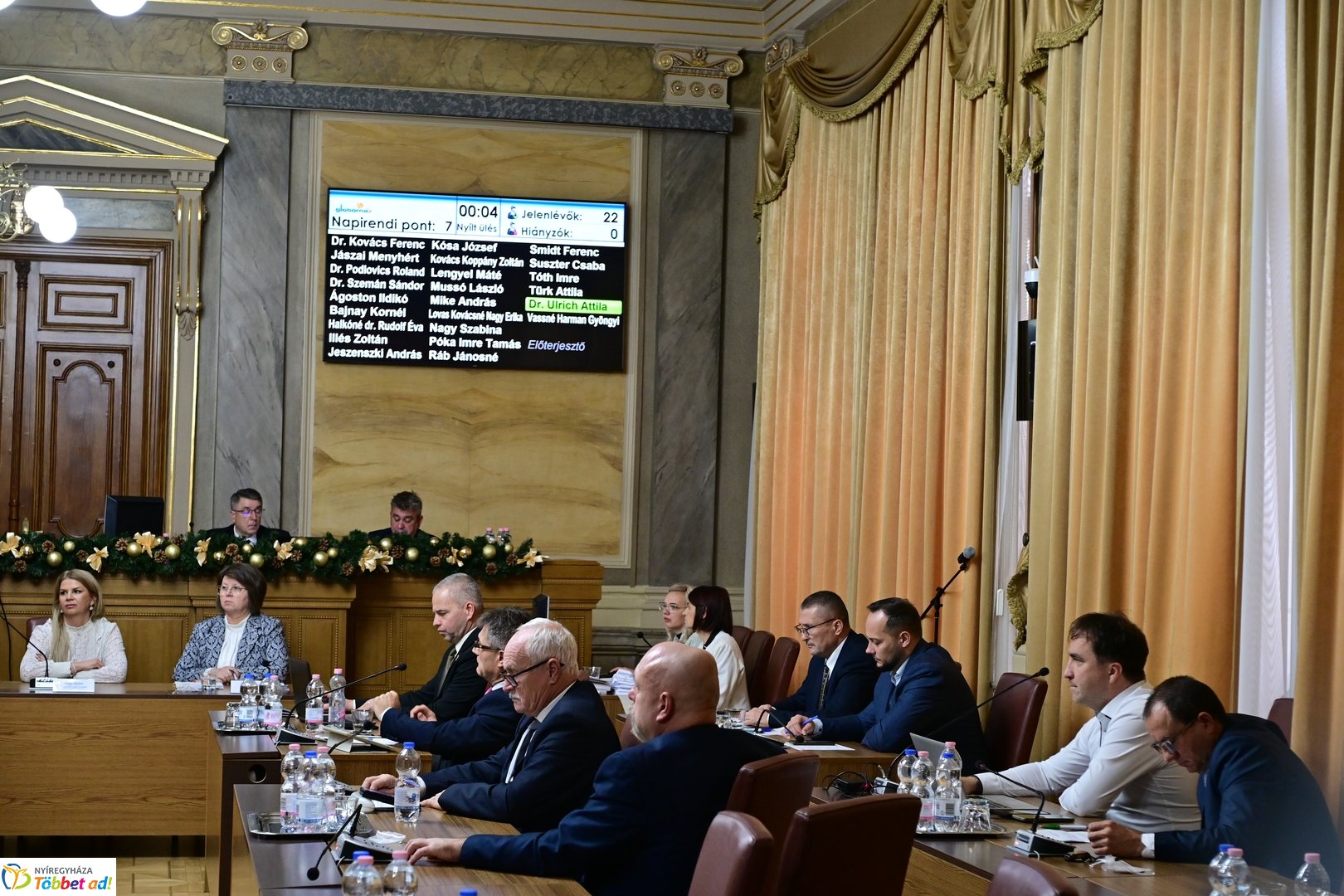 Városi Közgyűlés 20251127