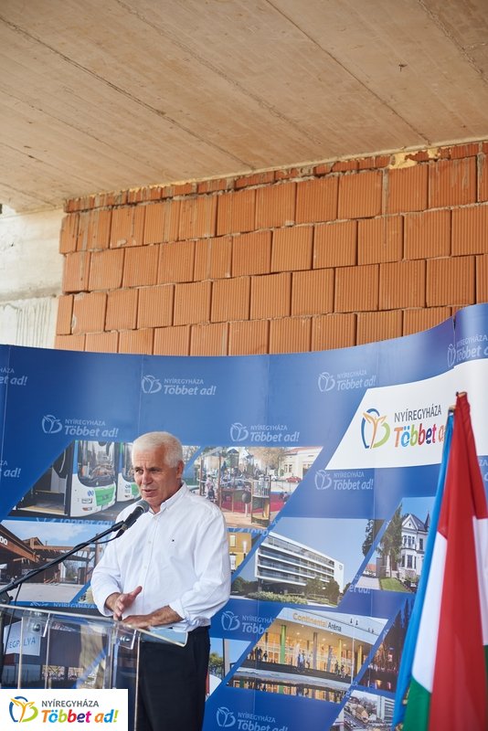 Városi Uszoda bokrétaavató ünnepsége 2019