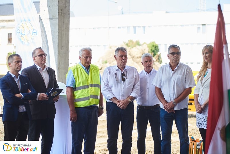 Városi Uszoda bokrétaavató ünnepsége 2019