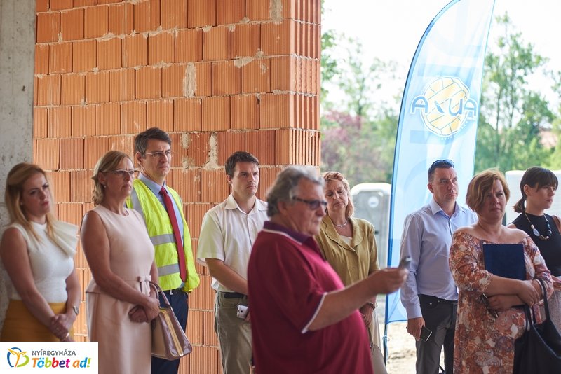 Városi Uszoda bokrétaavató ünnepsége 2019