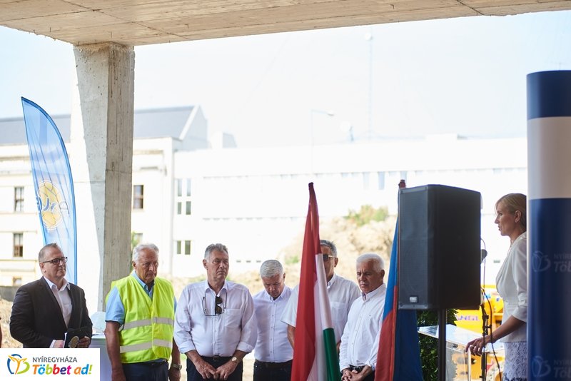 Városi Uszoda bokrétaavató ünnepsége 2019