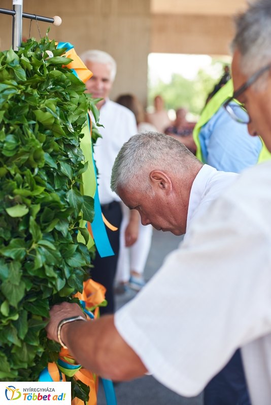 Városi Uszoda bokrétaavató ünnepsége 2019