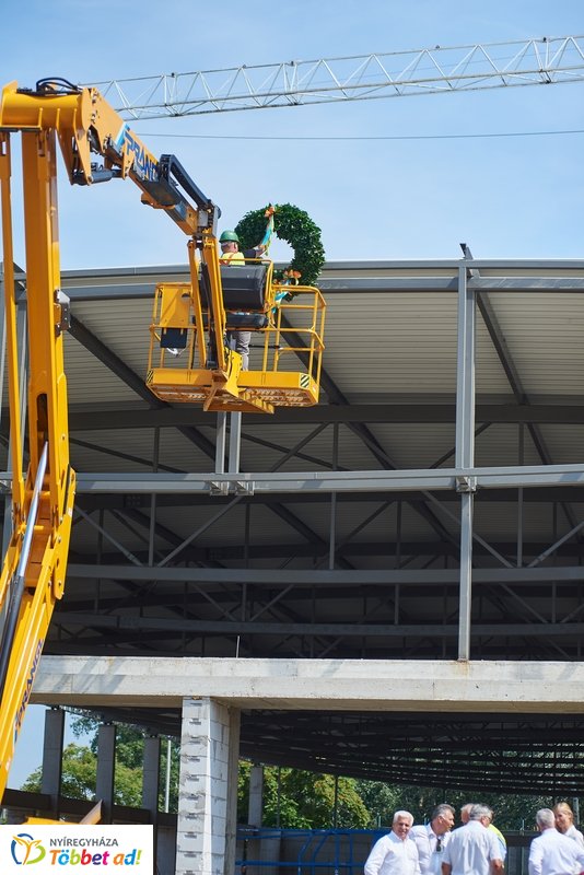 Városi Uszoda bokrétaavató ünnepsége 2019