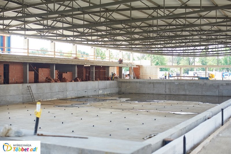 Városi Uszoda bokrétaavató ünnepsége 2019