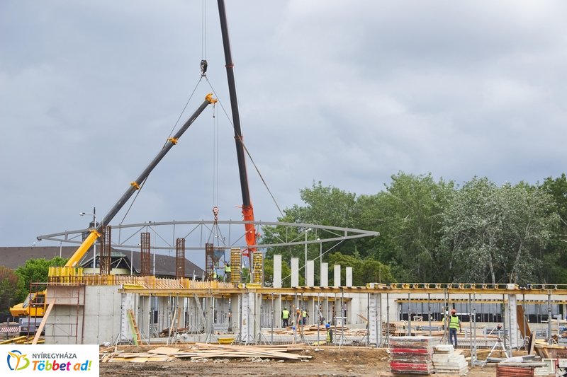 Városi uszoda munkálatok 20190523