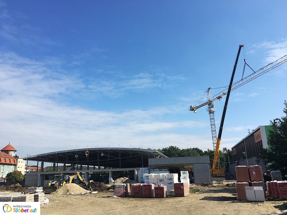 Városi uszoda munkálatok 20190724