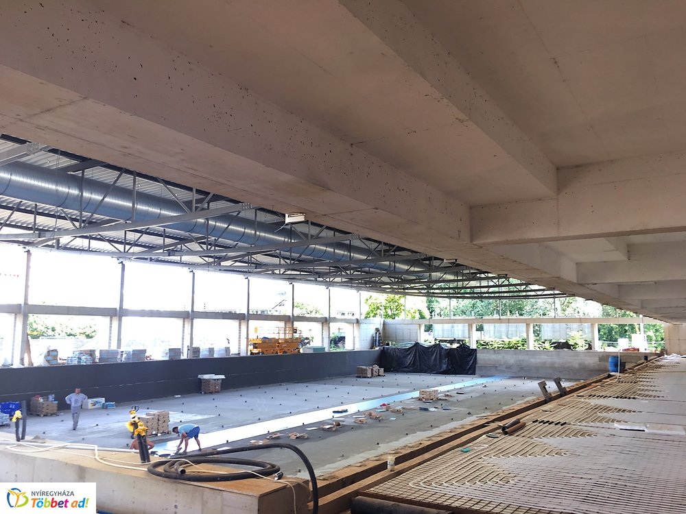 Városi uszoda munkálatok 20190724