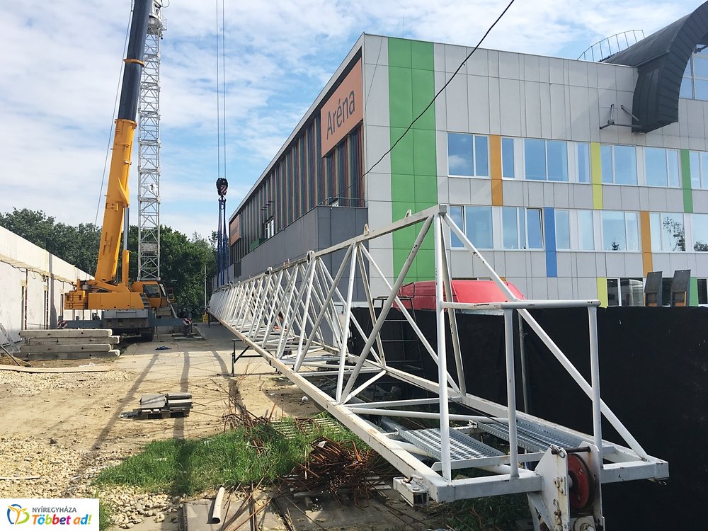 Városi uszoda munkálatok 20190724