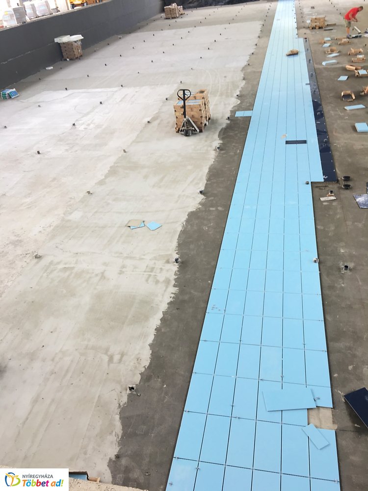 Városi uszoda munkálatok 20190724