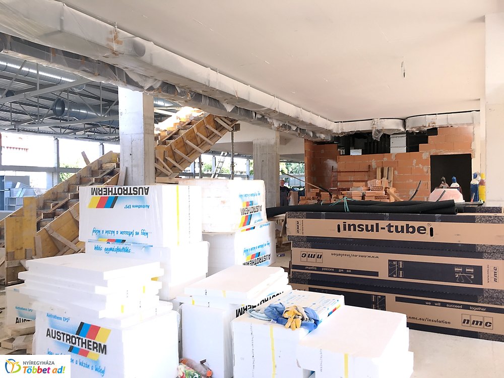 Városi uszoda munkálatok 20190724