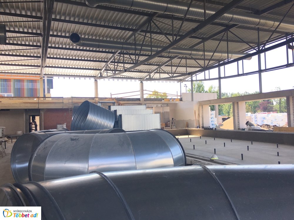 Városi uszoda munkálatok 20190724