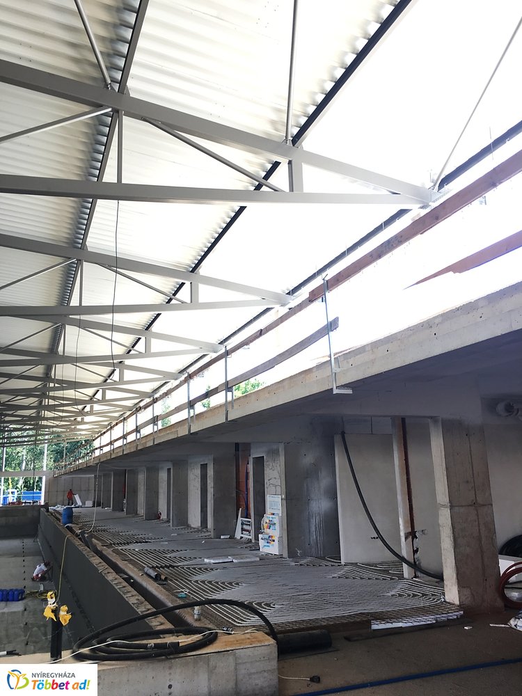 Városi uszoda munkálatok 20190724