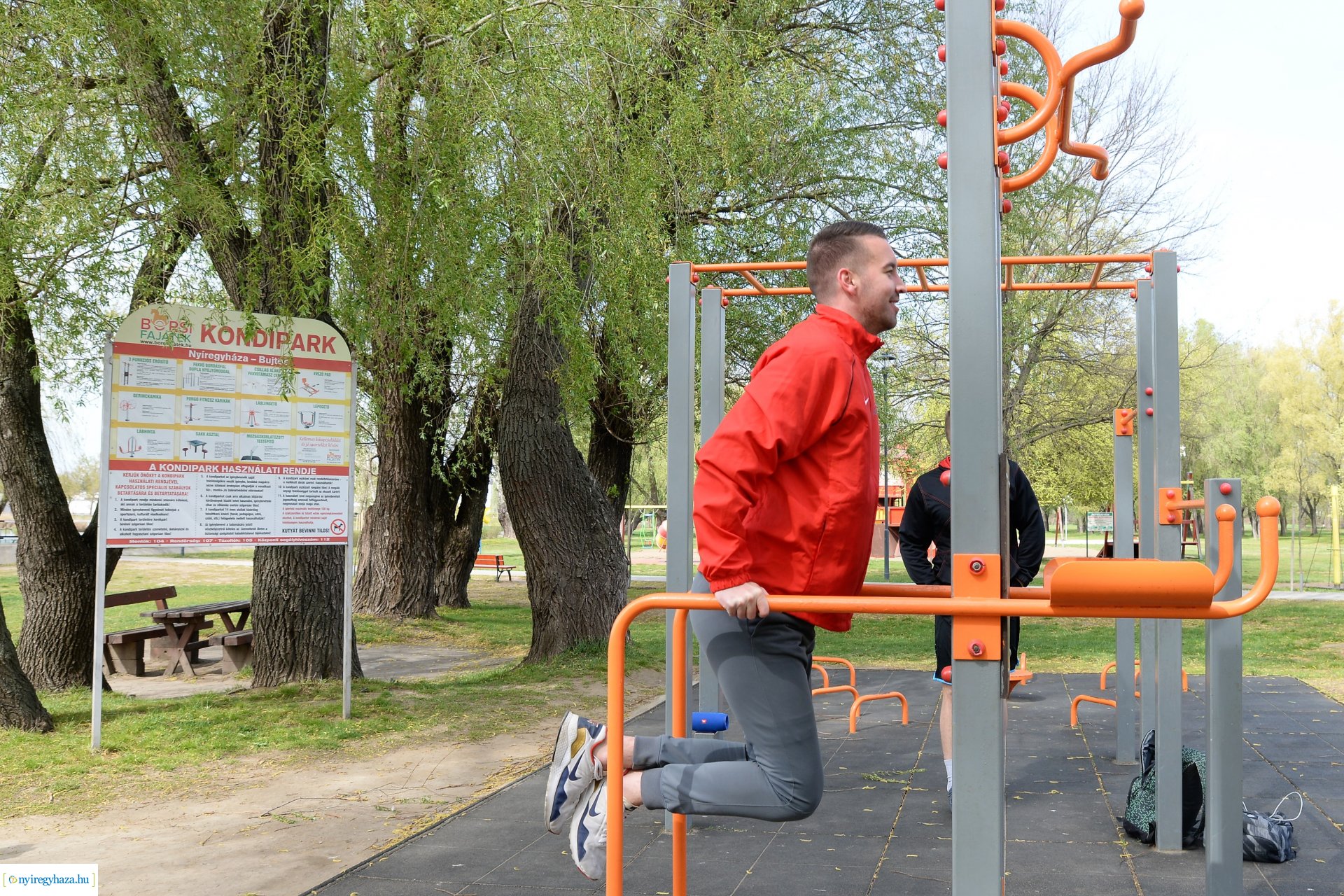 Városliget - biztonsági intézkedéssel