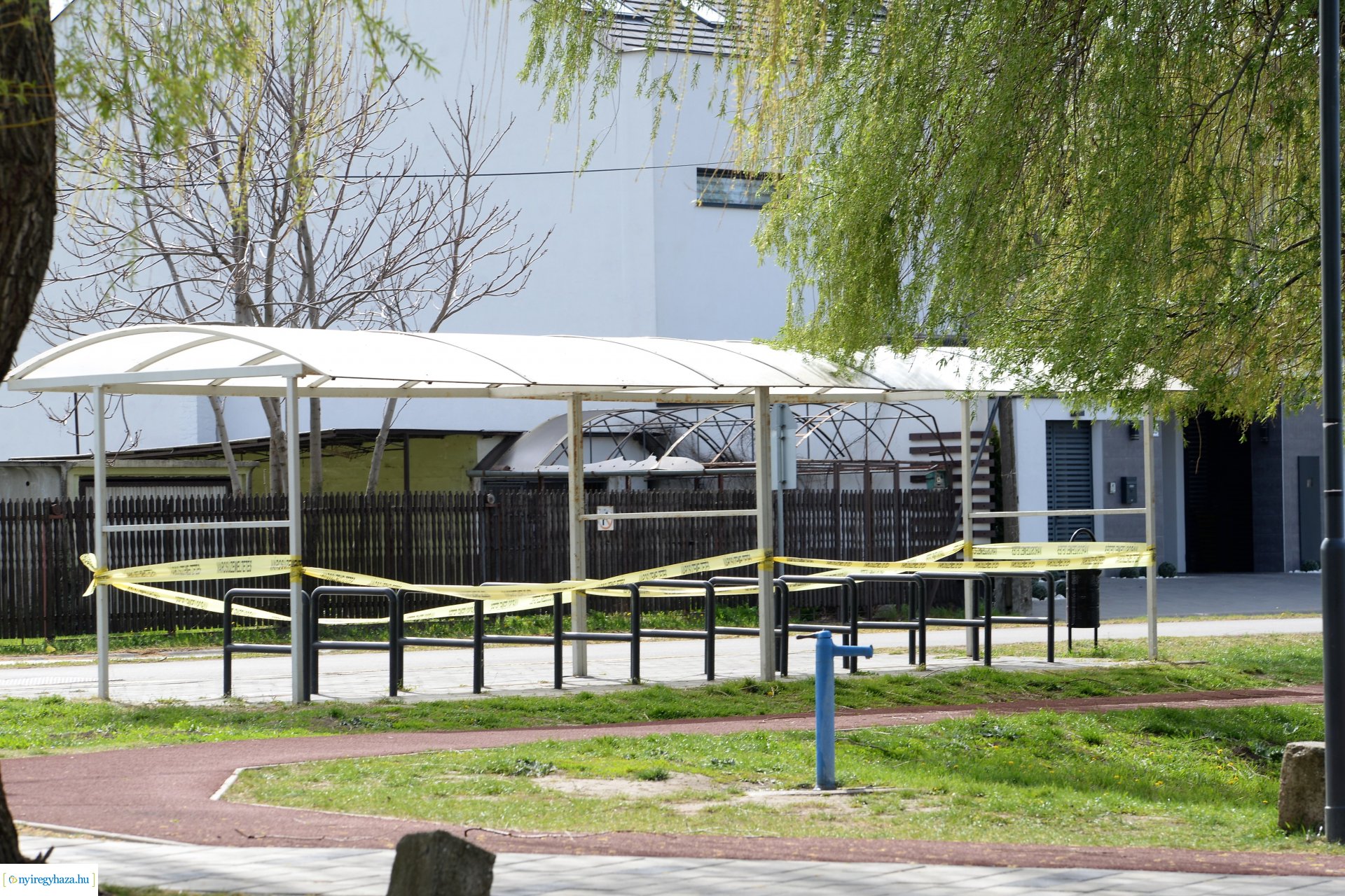 Városliget - biztonsági intézkedéssel