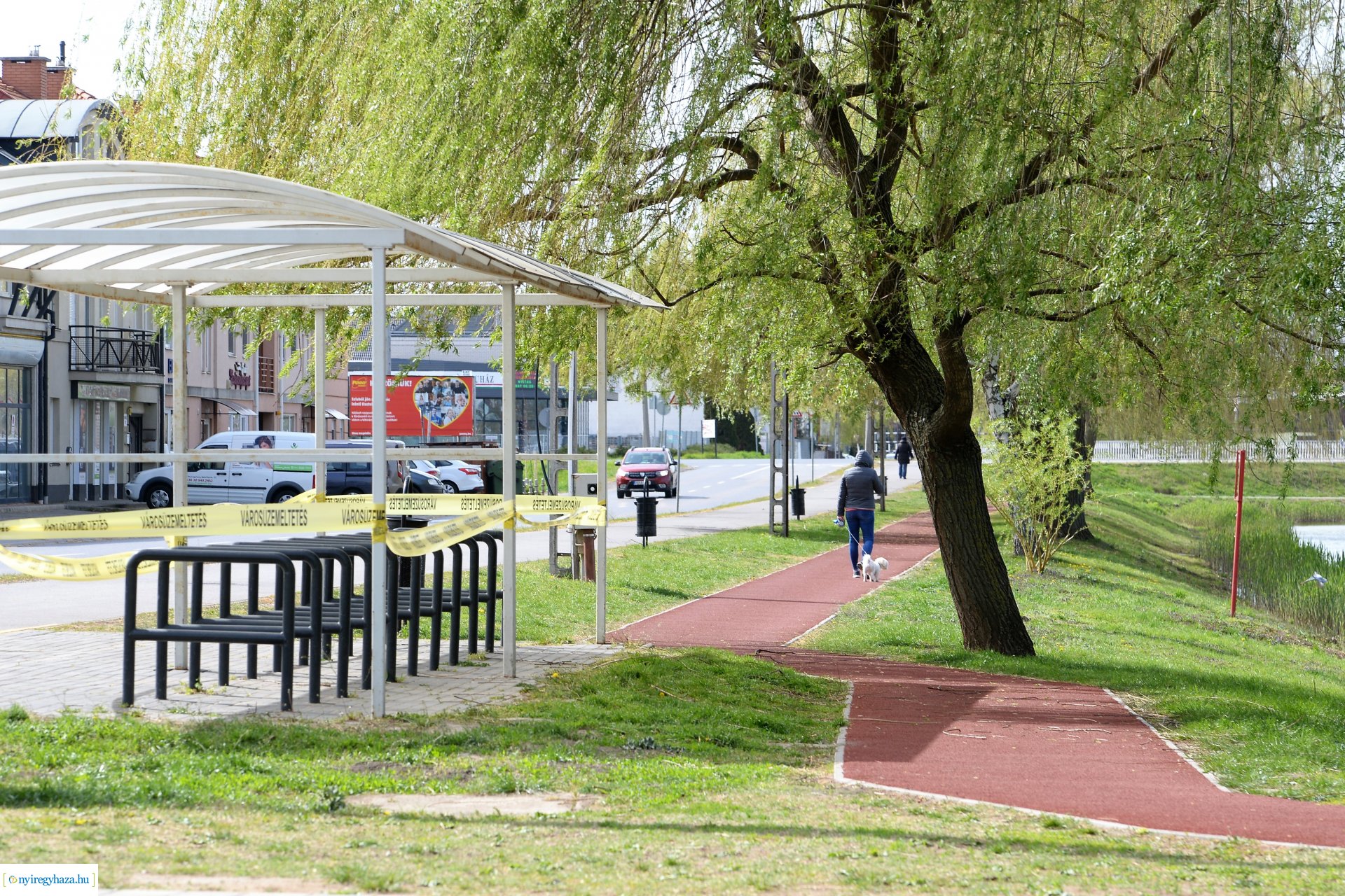 Városliget - biztonsági intézkedéssel