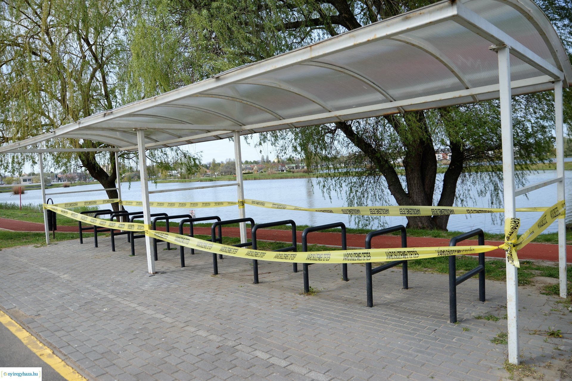 Városliget - biztonsági intézkedéssel