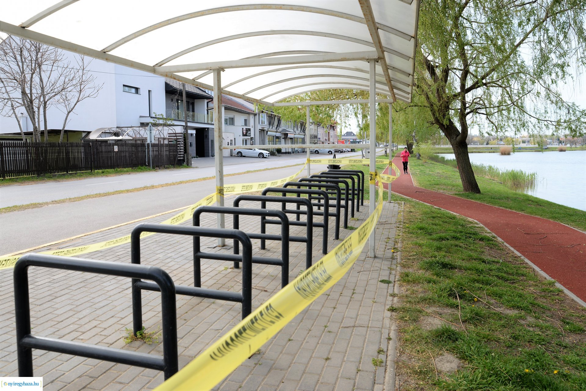 Városliget - biztonsági intézkedéssel