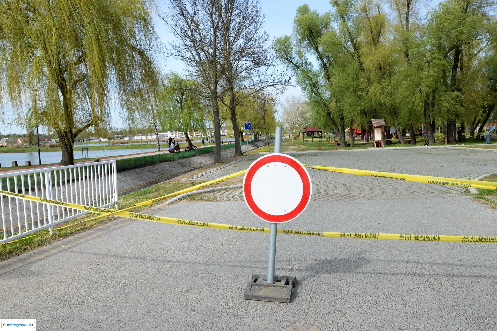 Városliget - biztonsági intézkedéssel