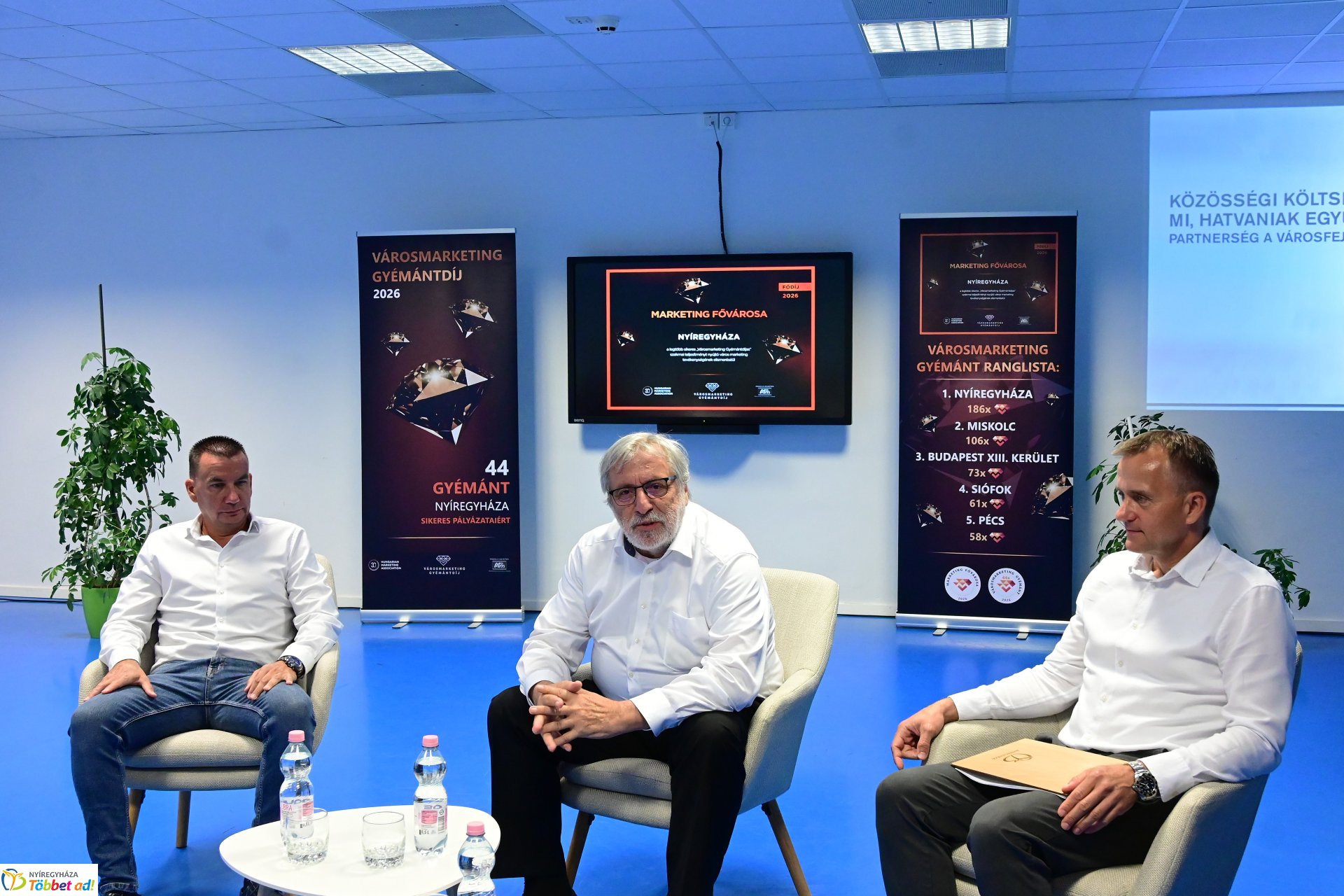 Városmarketing Gyémánt Díj szakmai konferencia