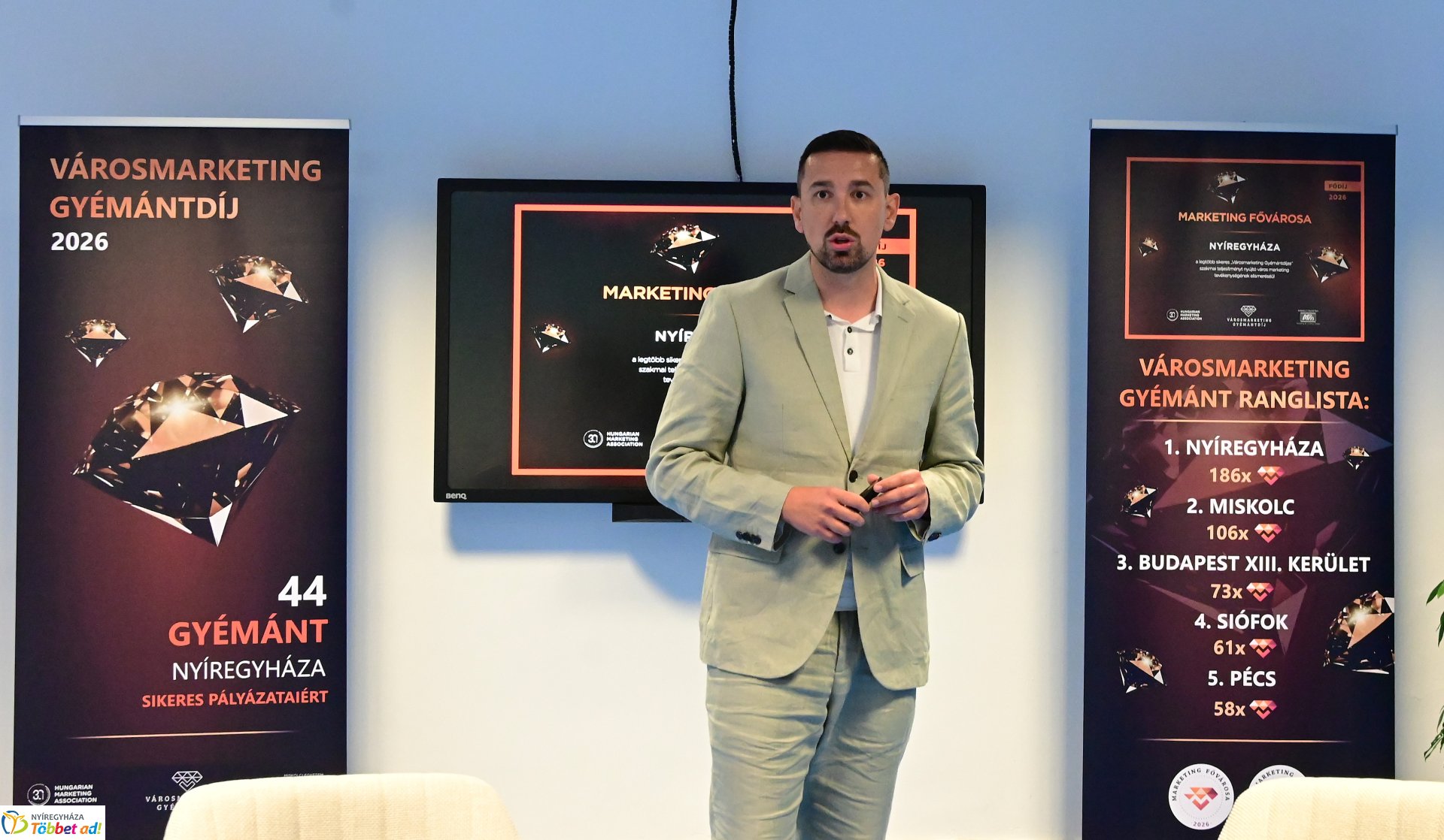 Városmarketing Gyémánt Díj szakmai konferencia