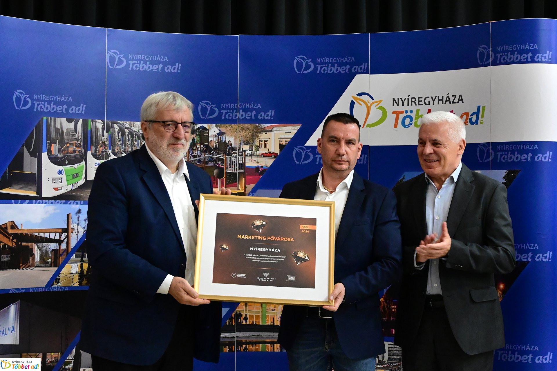Városmarketing Gyémántdíj átadó ünnepség 2026.