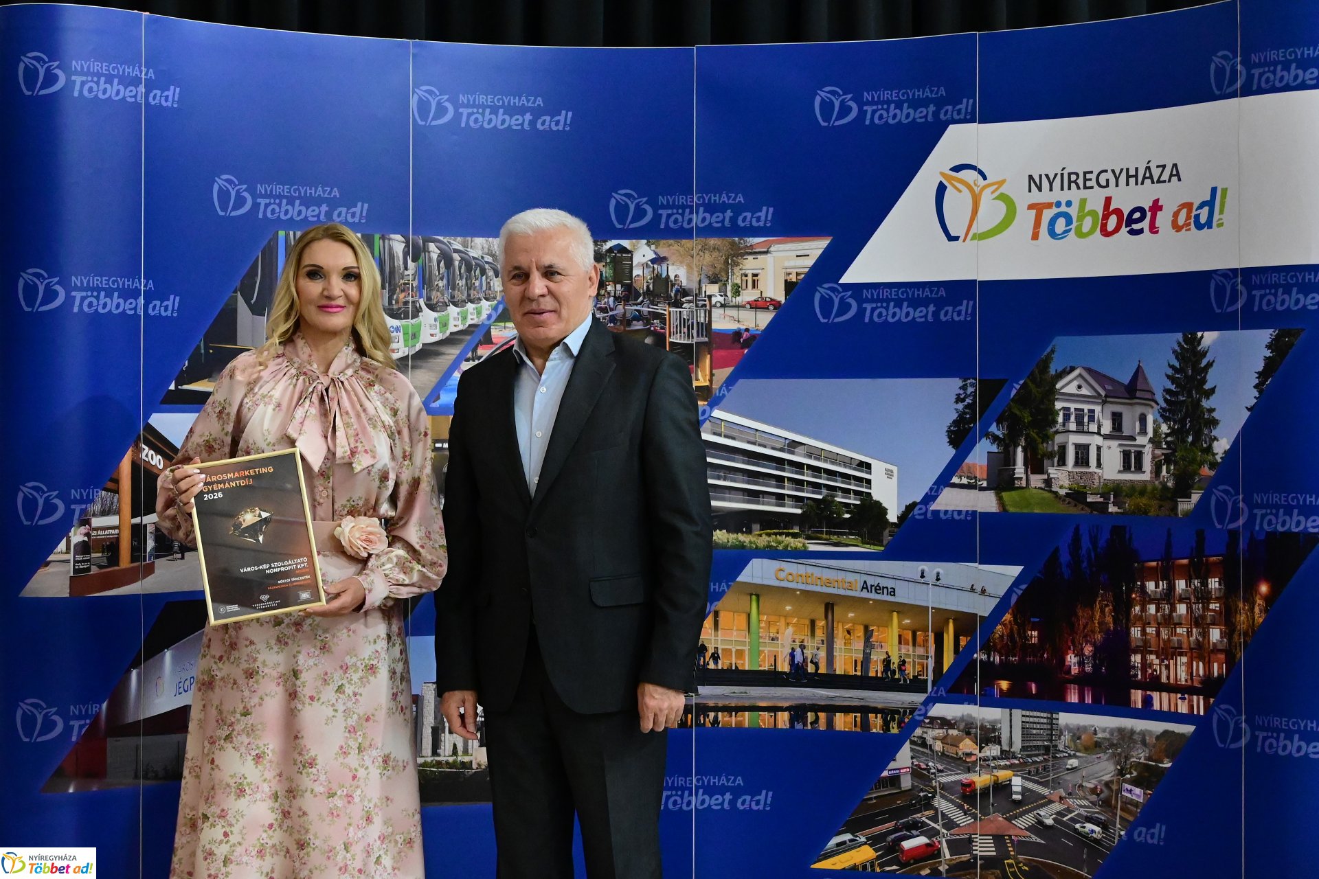 Városmarketing Gyémántdíj átadó ünnepség 2026.