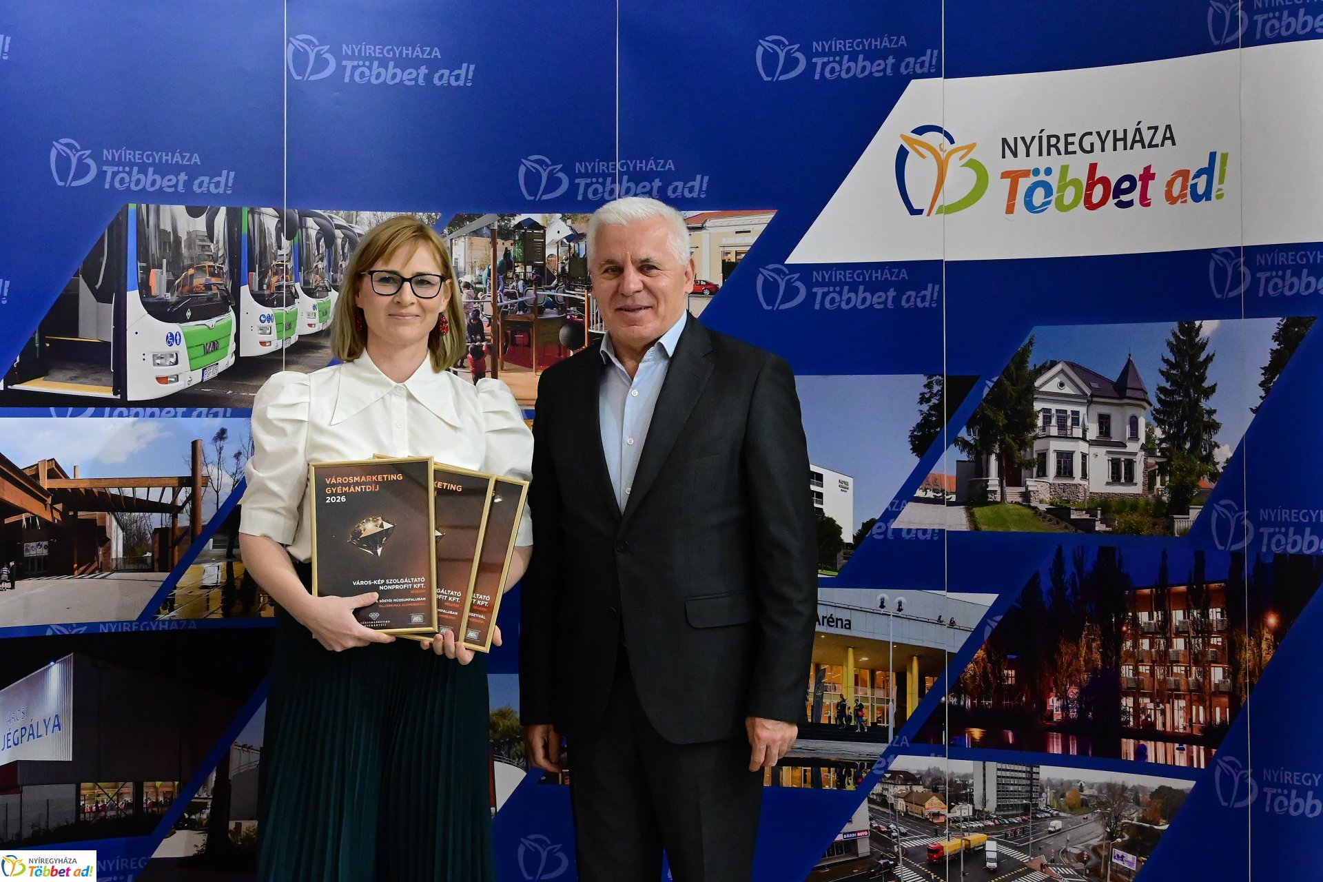 Városmarketing Gyémántdíj átadó ünnepség 2026.