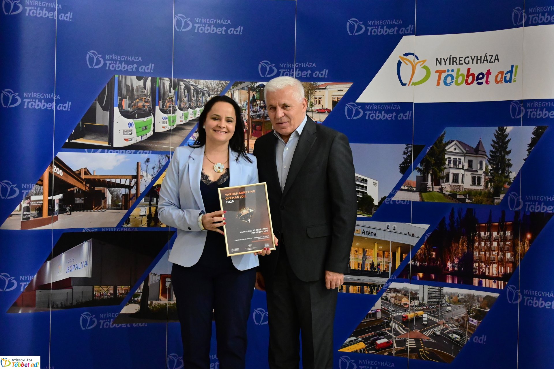 Városmarketing Gyémántdíj átadó ünnepség 2026.