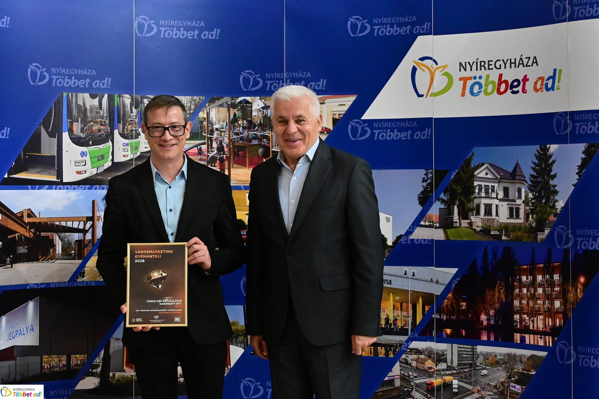 Városmarketing Gyémántdíj átadó ünnepség 2026.