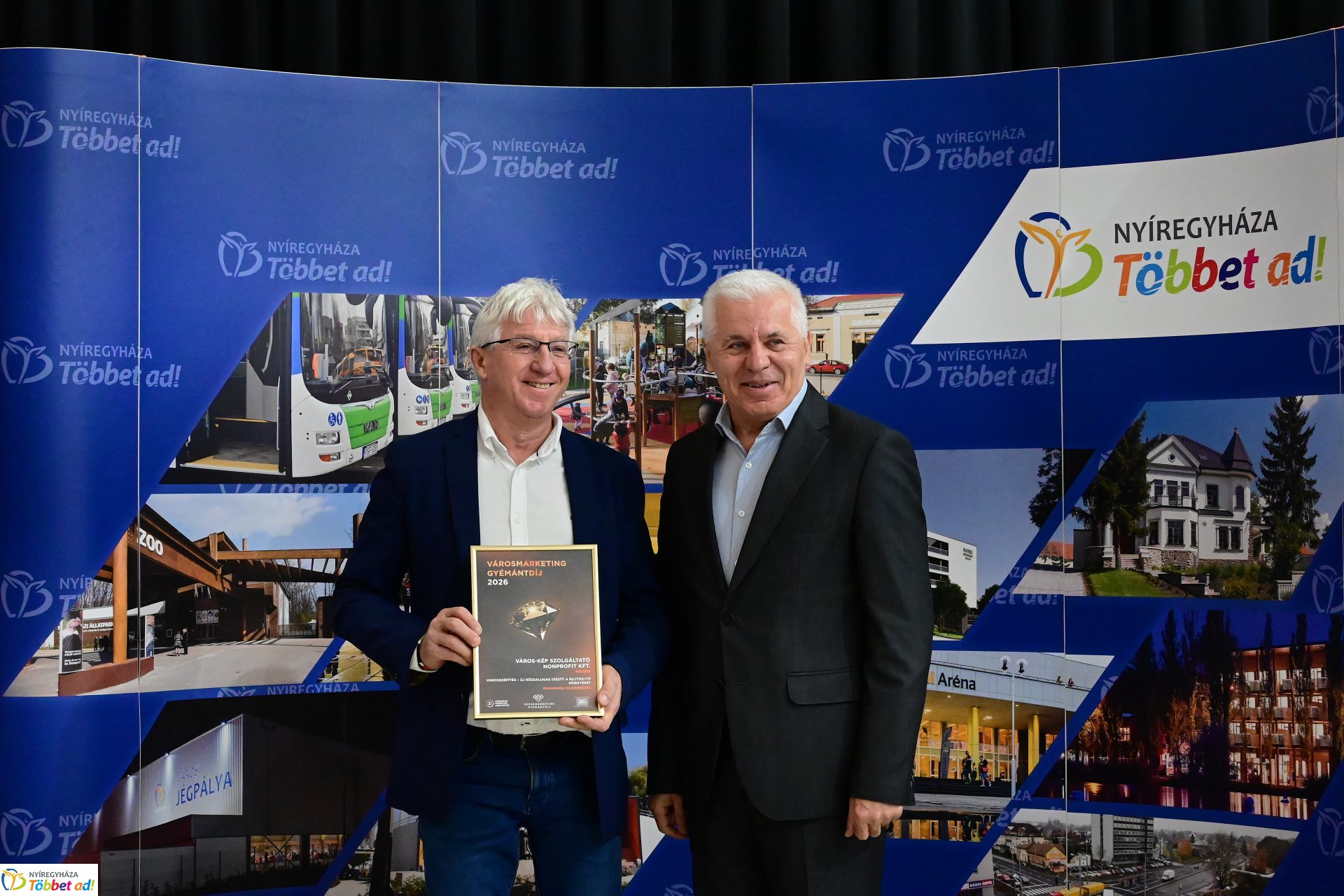 Városmarketing Gyémántdíj átadó ünnepség 2026.