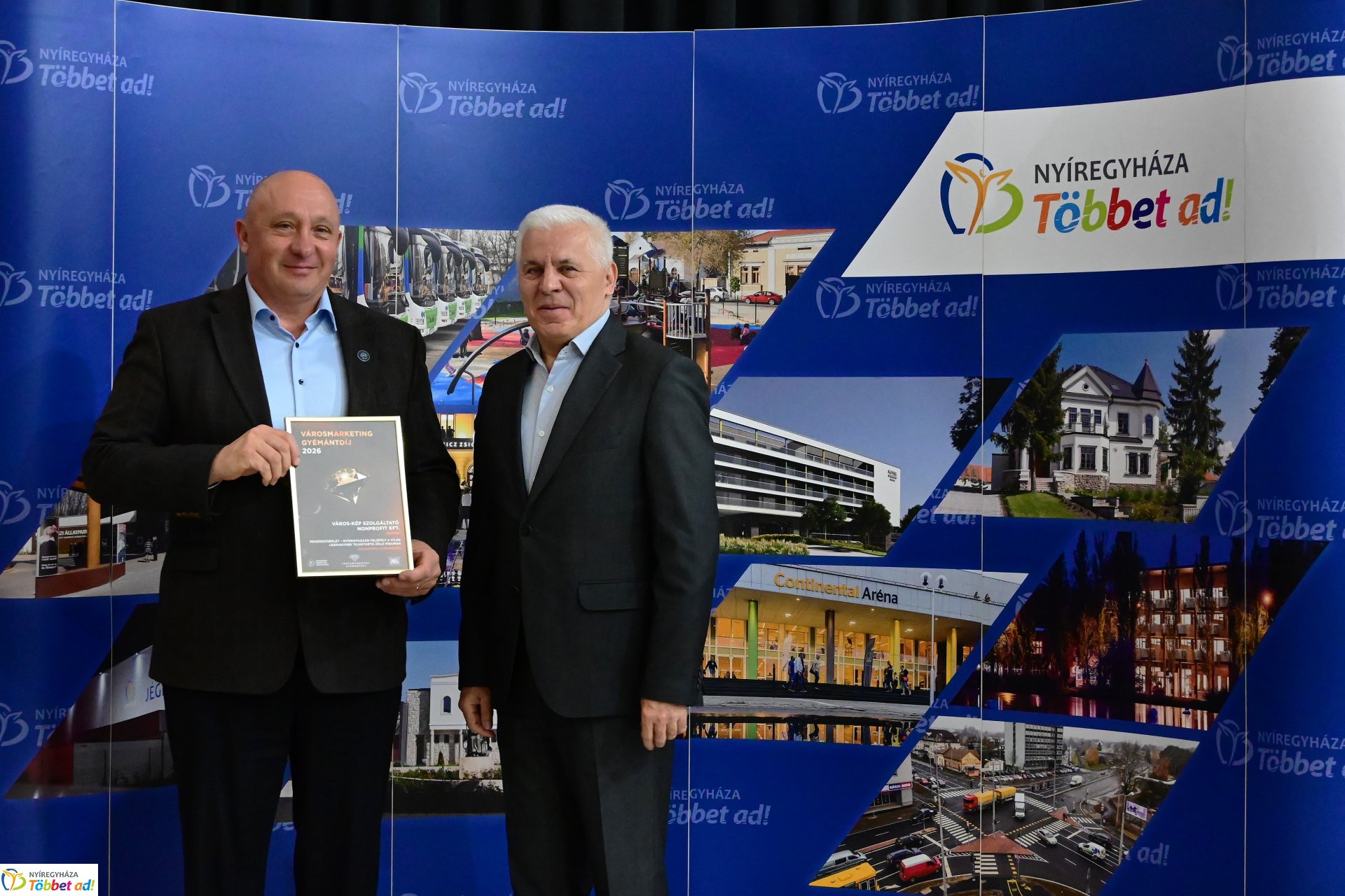 Városmarketing Gyémántdíj átadó ünnepség 2026.