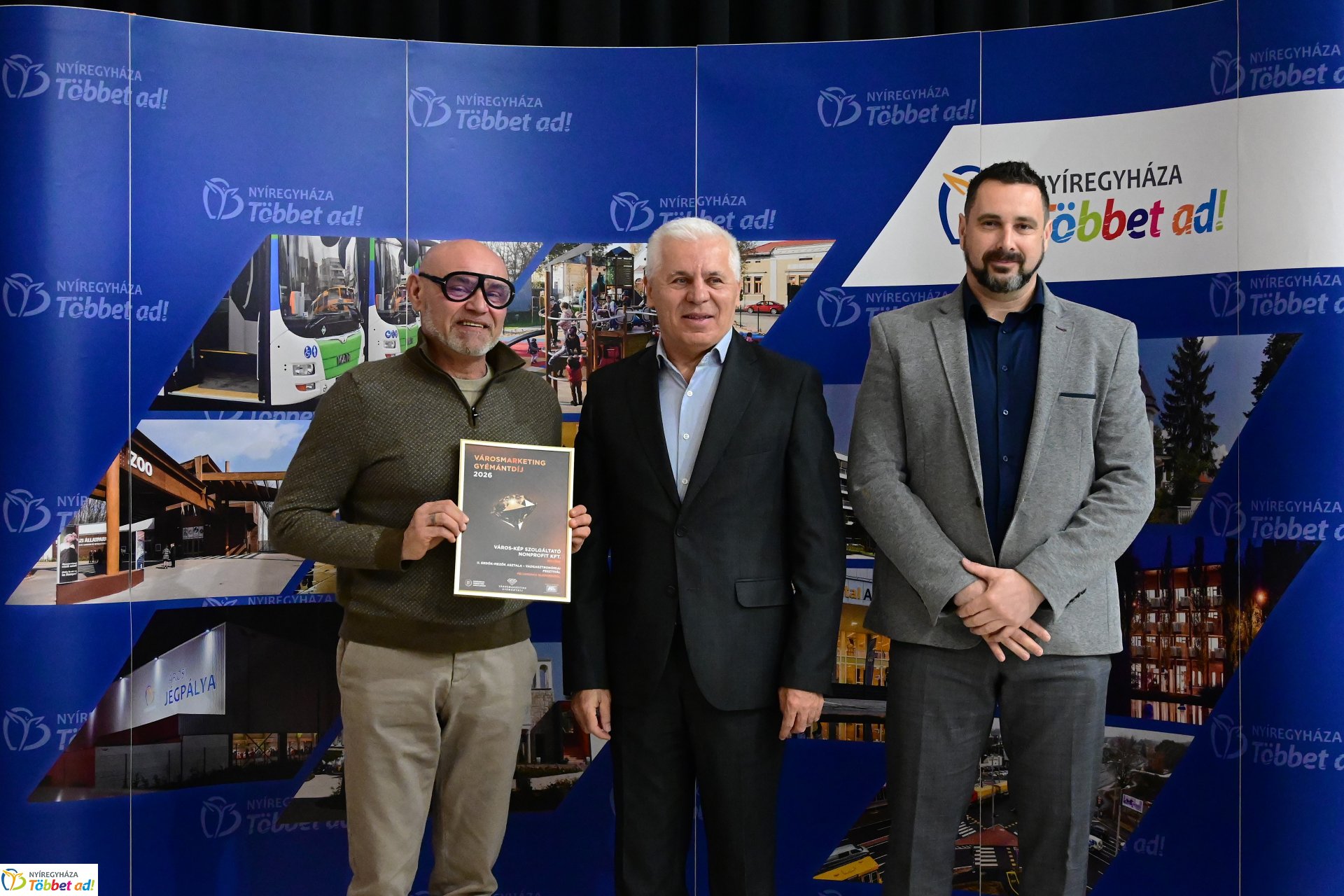 Városmarketing Gyémántdíj átadó ünnepség 2026.