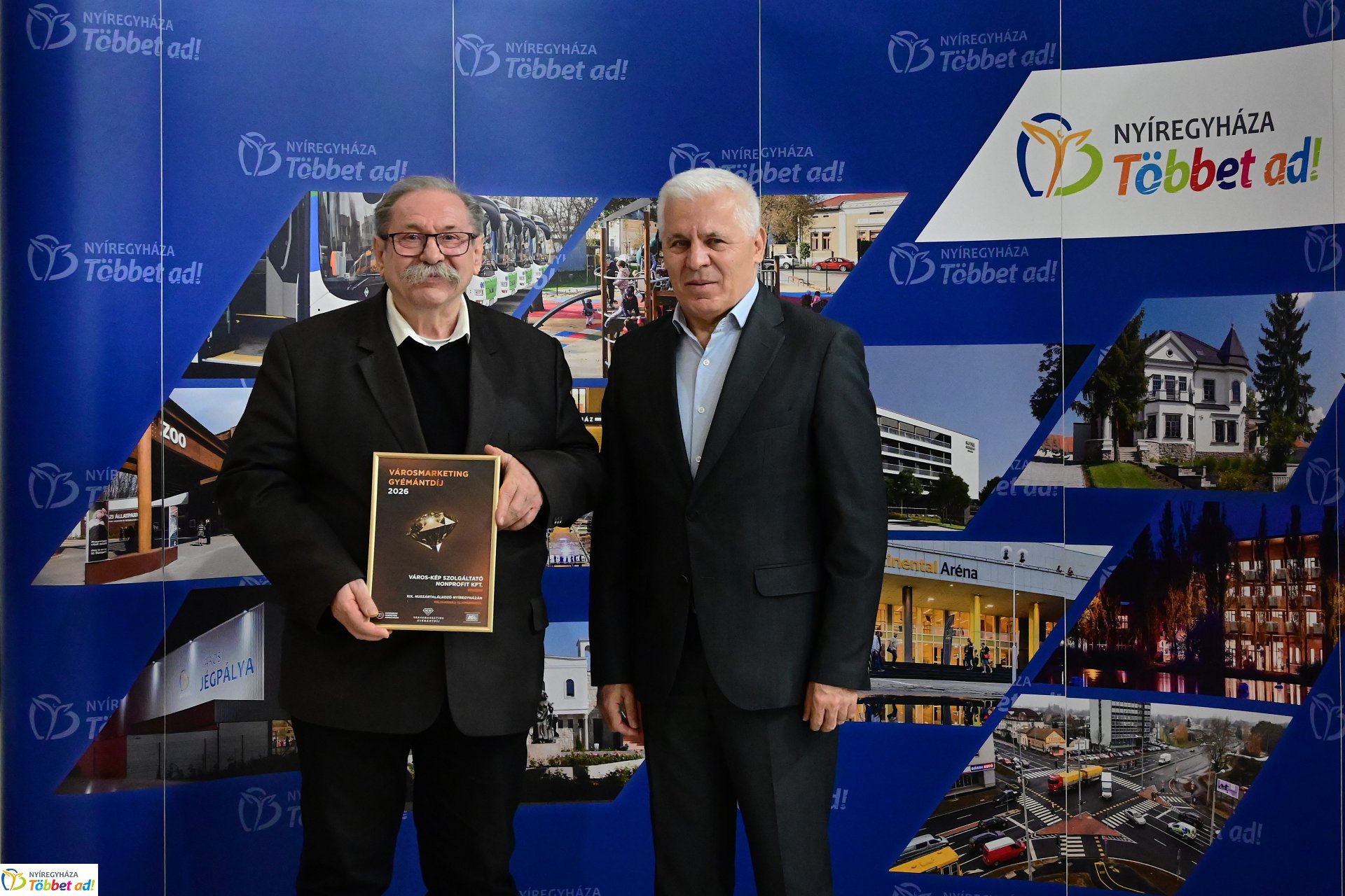 Városmarketing Gyémántdíj átadó ünnepség 2026.