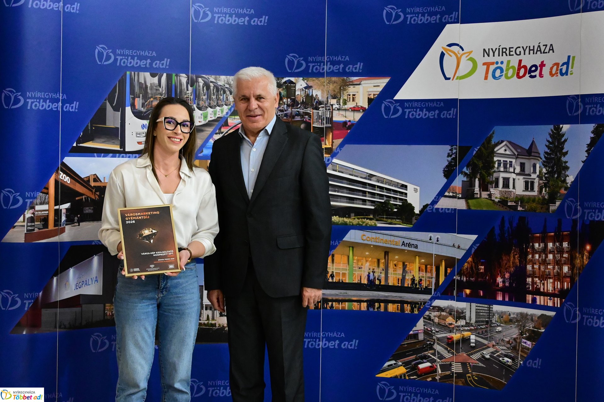 Városmarketing Gyémántdíj átadó ünnepség 2026.
