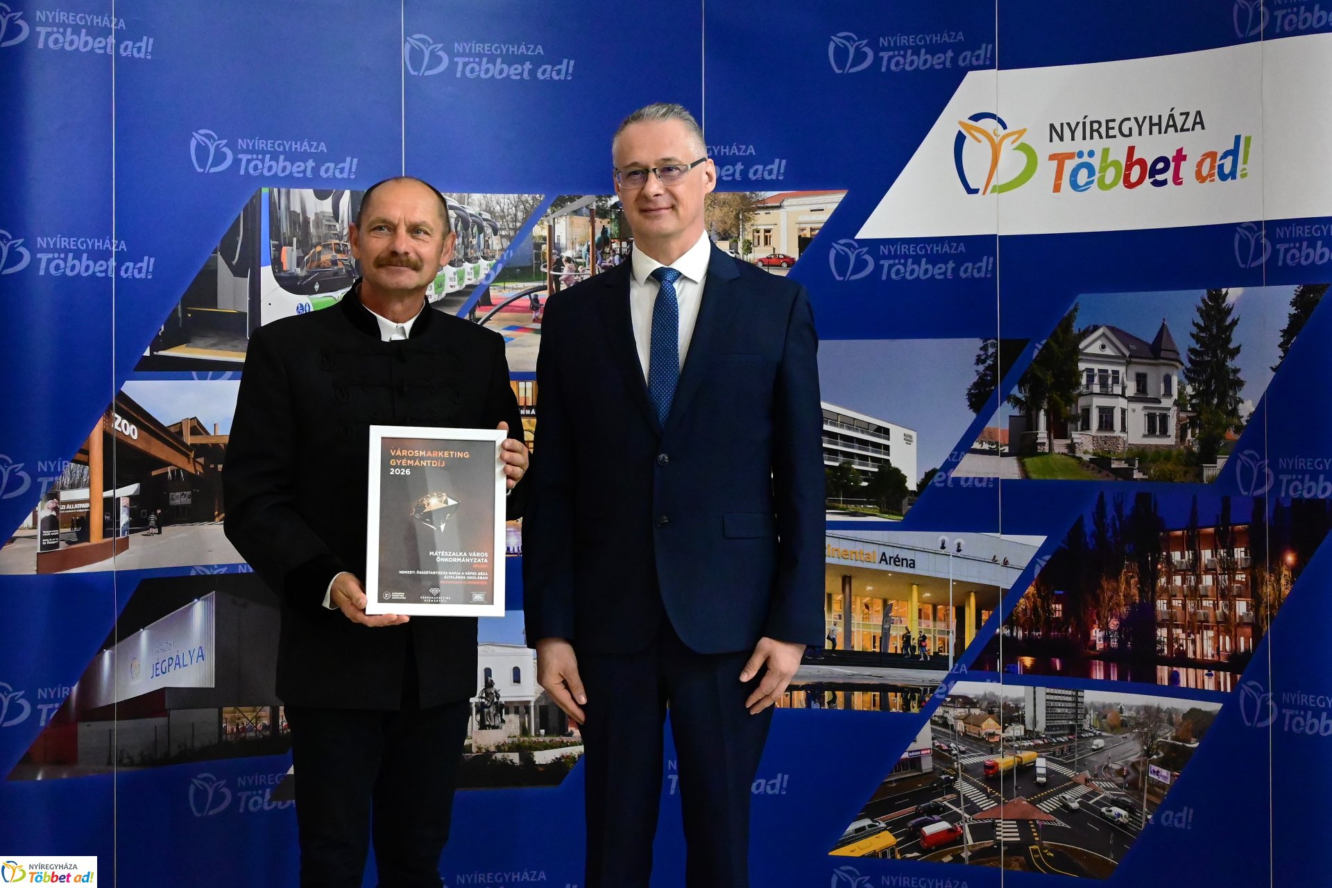 Városmarketing Gyémántdíj átadó ünnepség 2026.