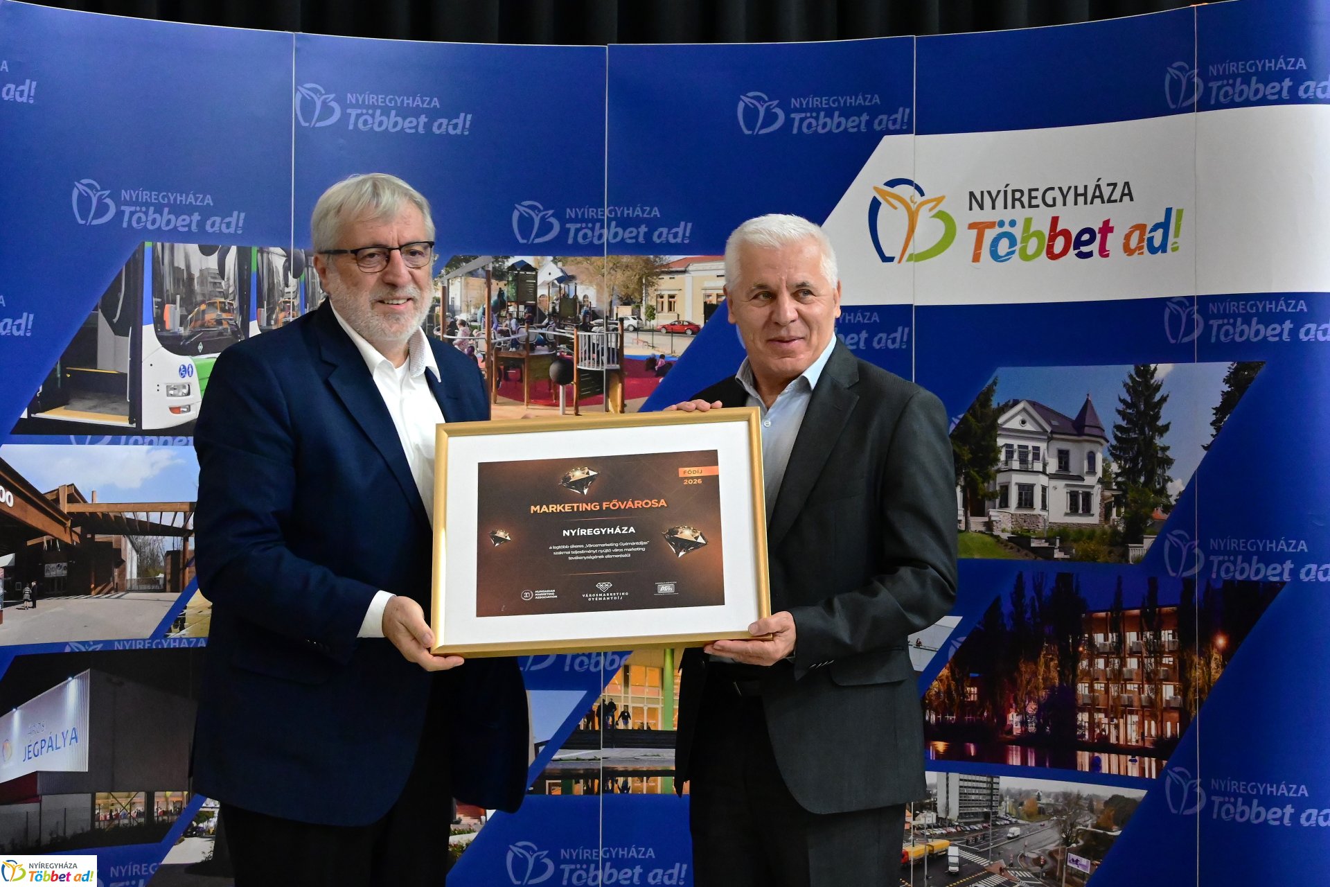Városmarketing Gyémántdíj átadó ünnepség 2026.