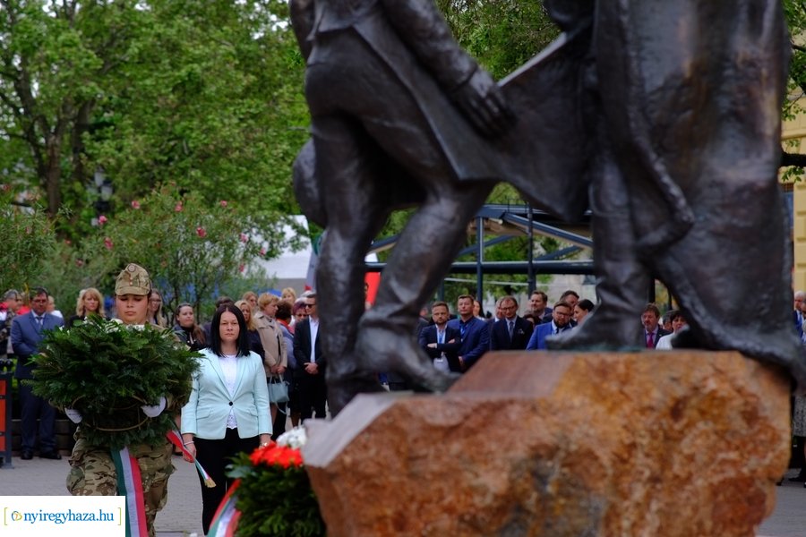 Városnap 2023 - emlékező koszorúzás