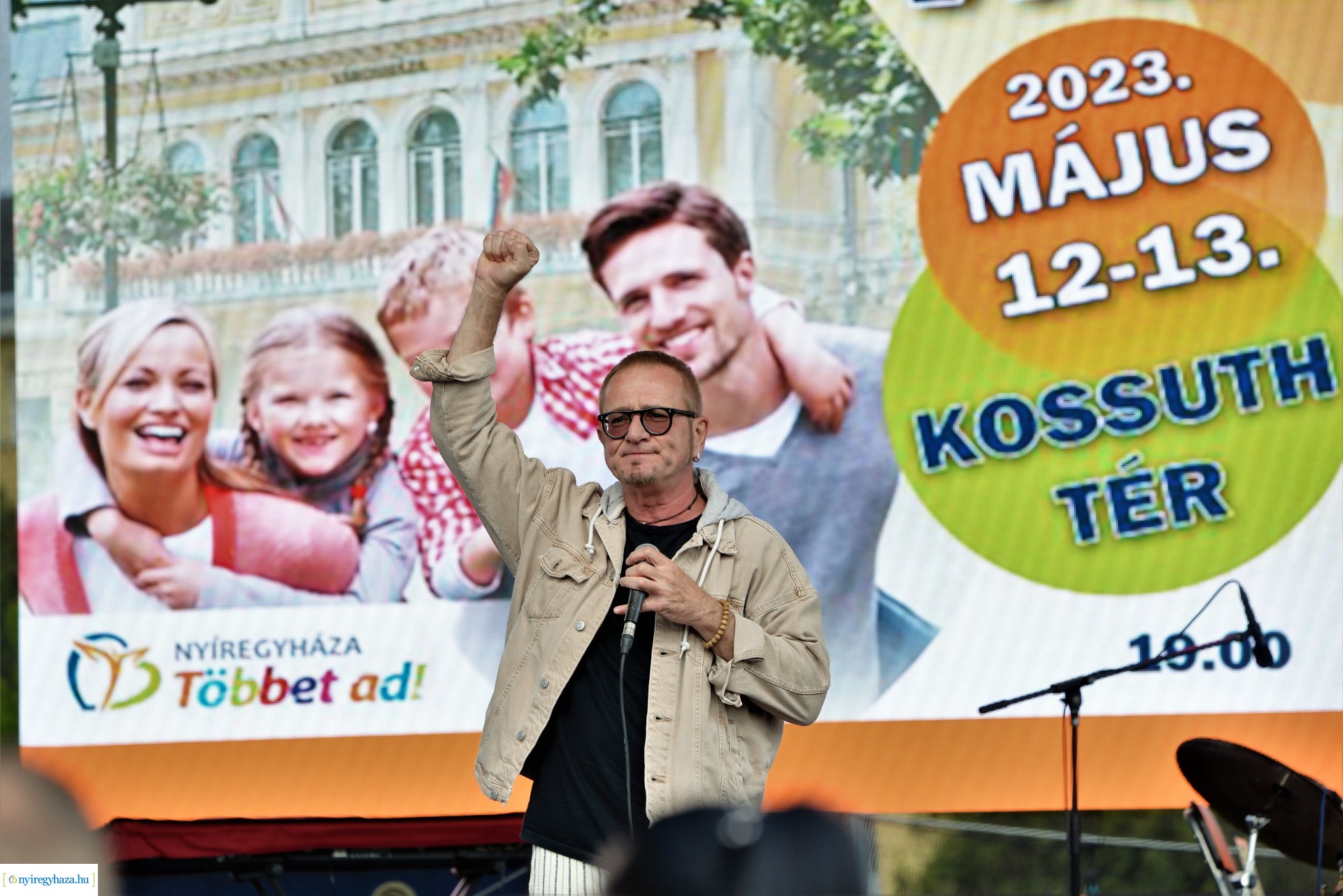 Városnap 2023 - Sipos F. Tamás a színpadon