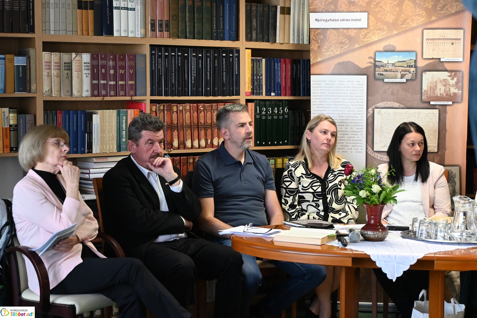 Városnapi beszélgetés a levéltárban