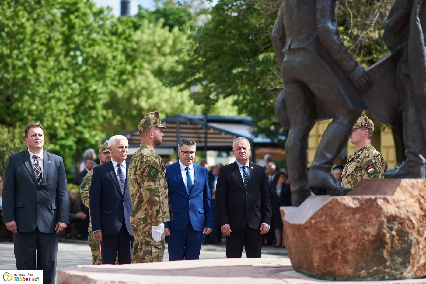 Városnapi emlékező koszorúzás 2019